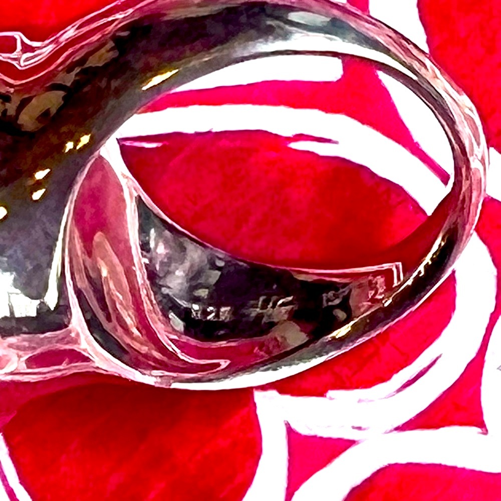 HG Silver Drusy Ring - Picture 4 of 7